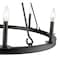 Z-Lite Barclay 8 Light Chandelier, Matte Black 482R-8MB - alternate 7